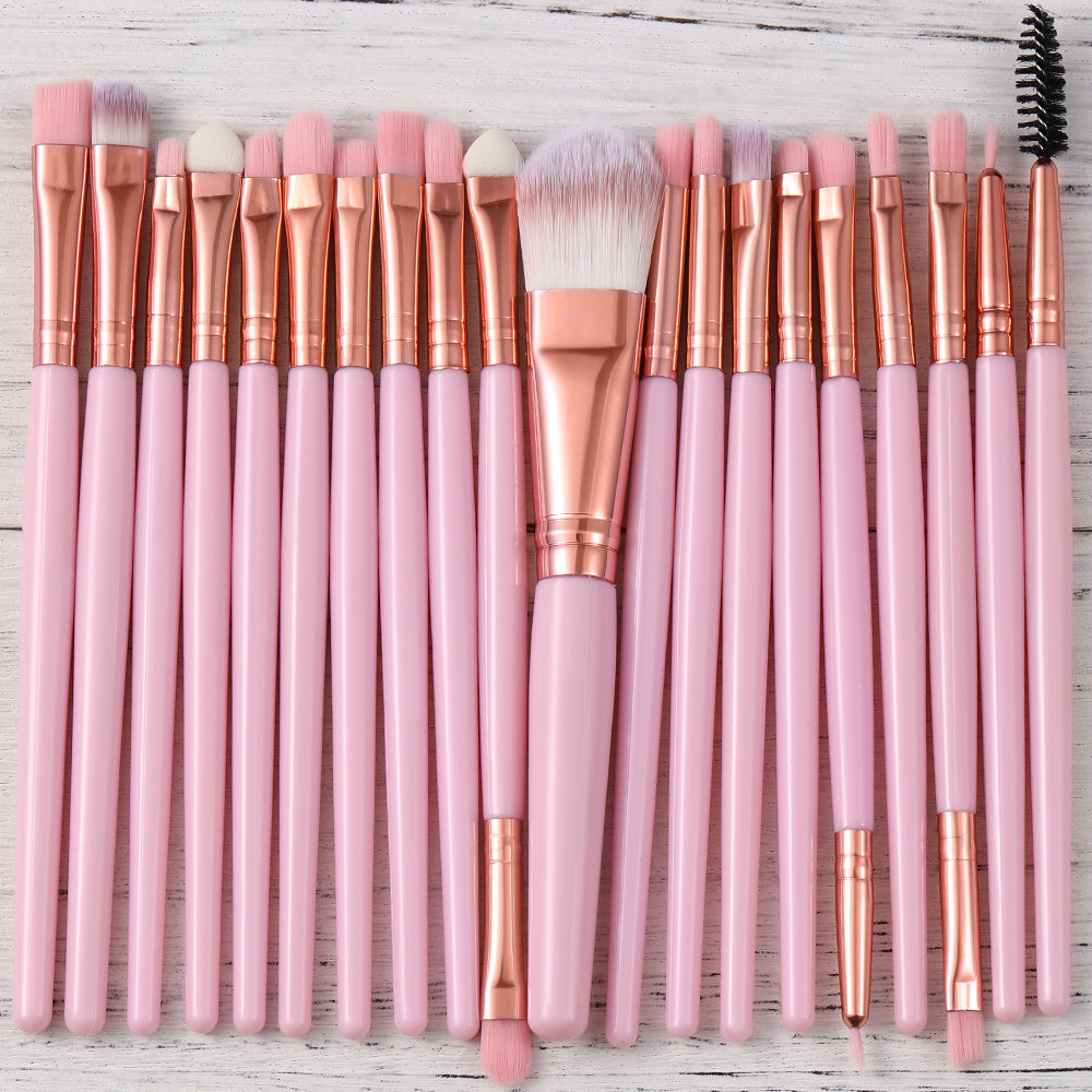 20 Piece Makeup Brush Set