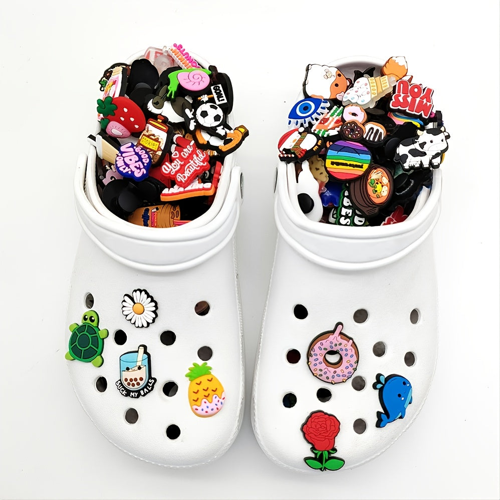 Cute & Funny Shoe Charms/Decorations, Assorted Varieties, Crocs Jibbitz