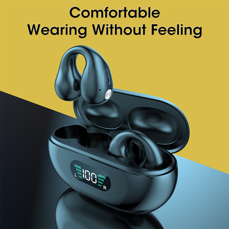 BCH wireless, Bluetooth Earbuds with clip & bone conduction