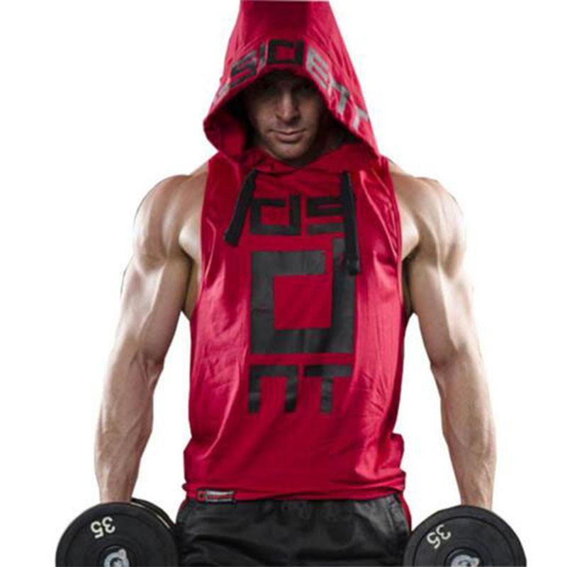 Mens Sleeveless Hoodie