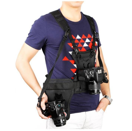 DUAL CAMERA CARRYING VEST