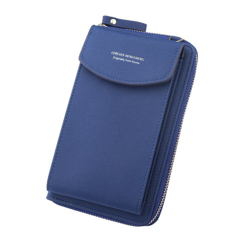 Mobile Phone Bag with zippered wallet