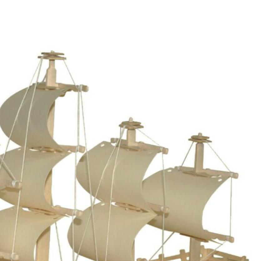 3D three-dimensional Silk Merchant ship