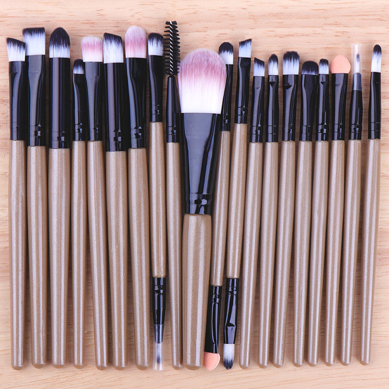 20 Piece Makeup Brush Set