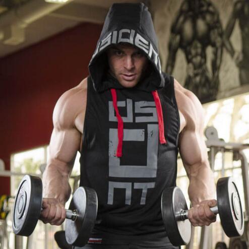 Mens Sleeveless Hoodie