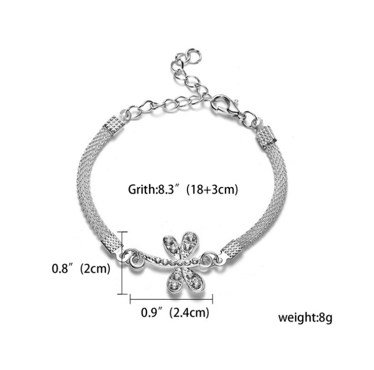 RINHOO 925 Silver Bracelet