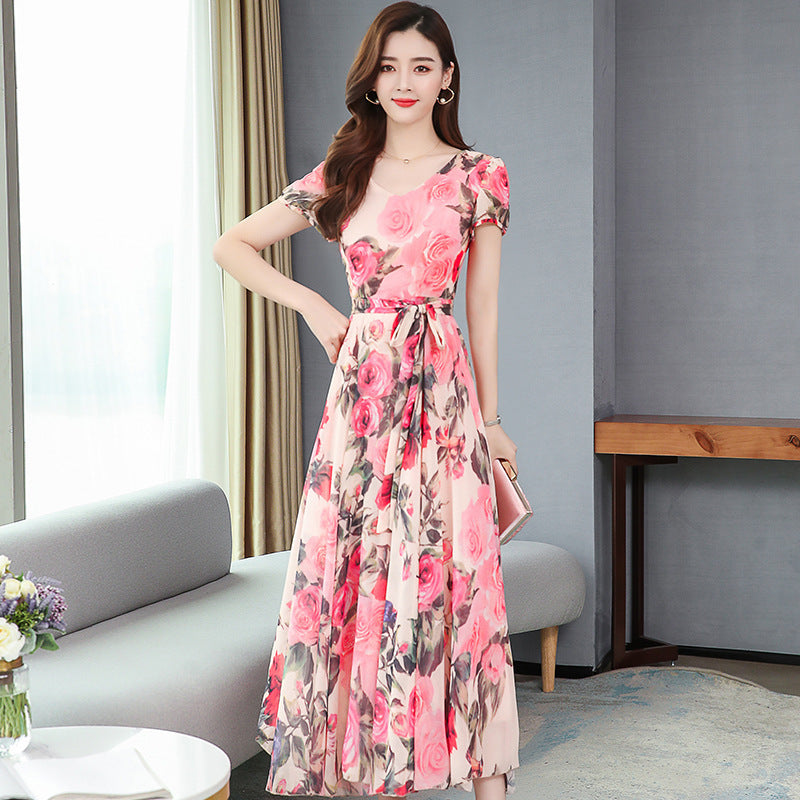 Pink Roses, Fly Away Dress