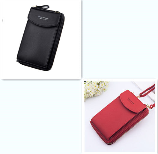 Mobile Phone Bag with zippered wallet