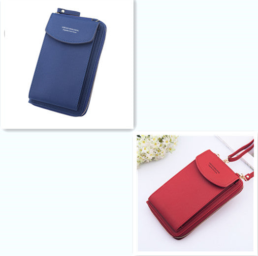 Mobile Phone Bag with zippered wallet