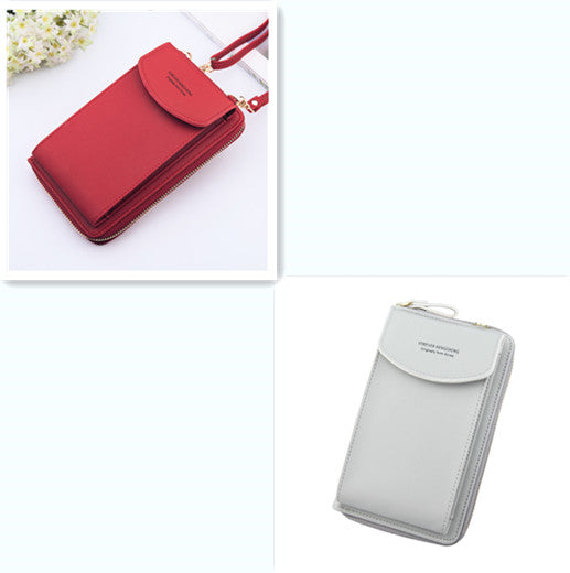 Mobile Phone Bag with zippered wallet