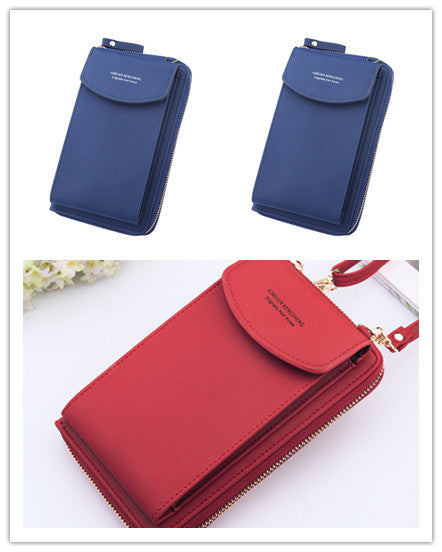 Mobile Phone Bag with zippered wallet