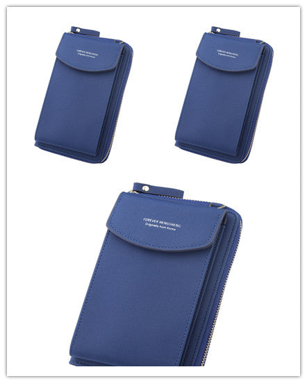 Mobile Phone Bag with zippered wallet