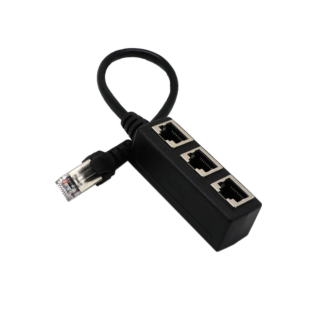 Network Cable Adapter Cable, Connecting Line One Male 3 Bus CATE 6 Line