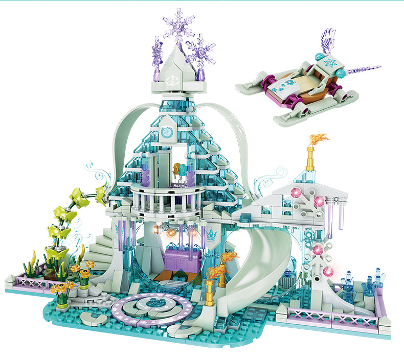 Frozen Type Building Blocks Toys