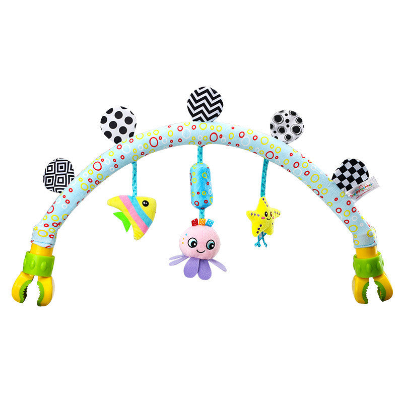 Plush Baby Musical Mobile Toys for Bed or Stroller