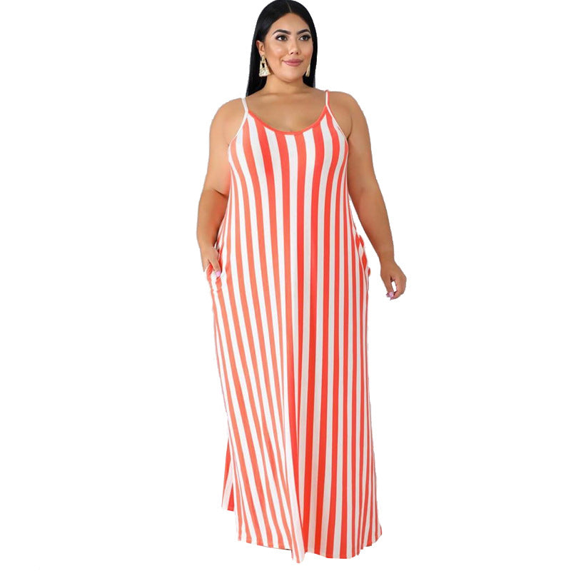 19258 Cross Border Dress, plus sizes