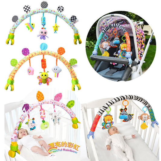 Plush Baby Musical Mobile Toys for Bed or Stroller