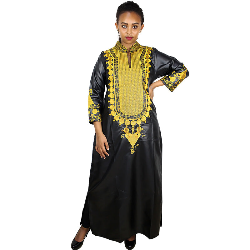 African Dress, Women Dashiki Dress, Bazin Riche Tradi