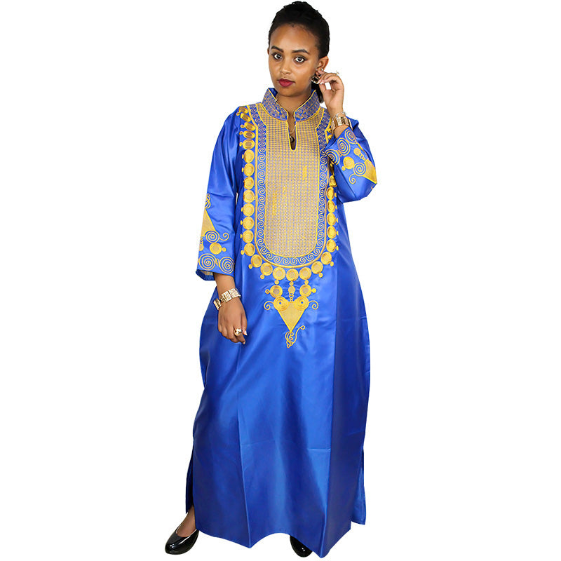 African Dress, Women Dashiki Dress, Bazin Riche Tradi