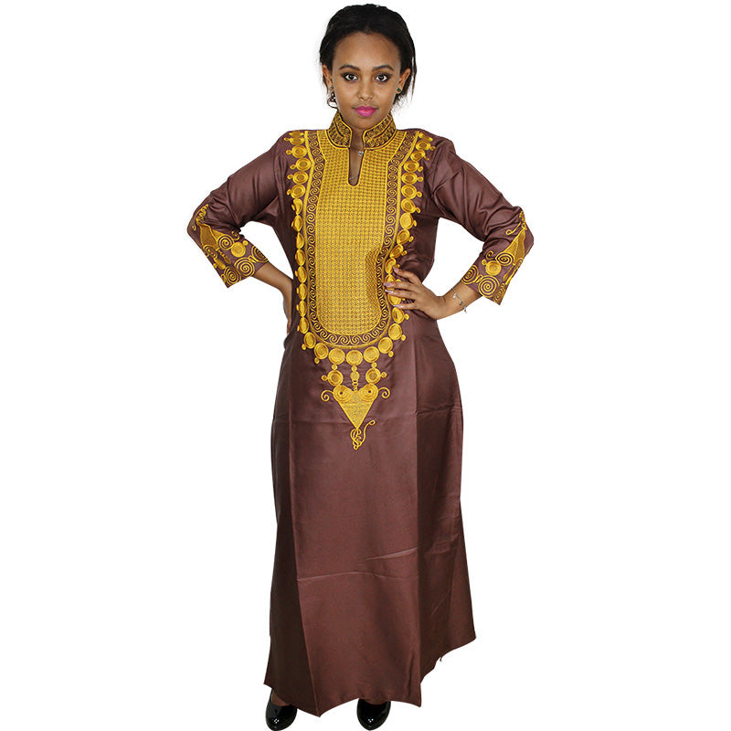 African Dress, Women Dashiki Dress, Bazin Riche Tradi