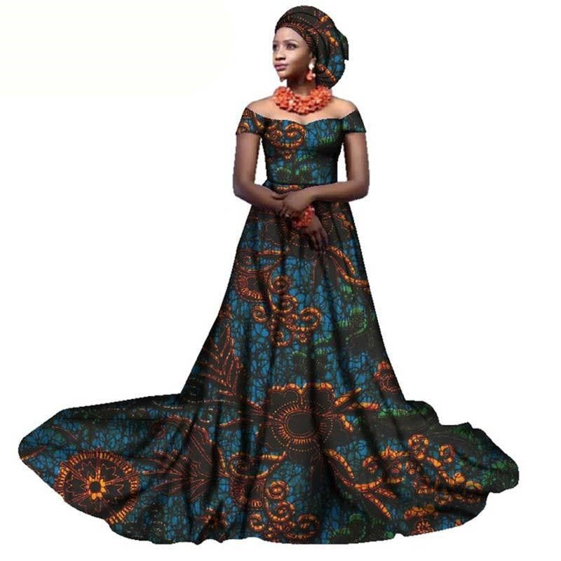 Riche African Dress, long