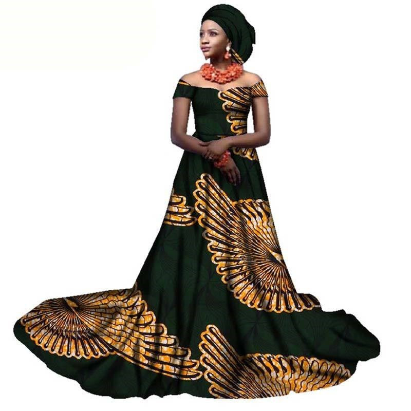 Riche African Dress, long