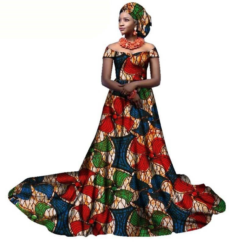 Riche African Dress, long