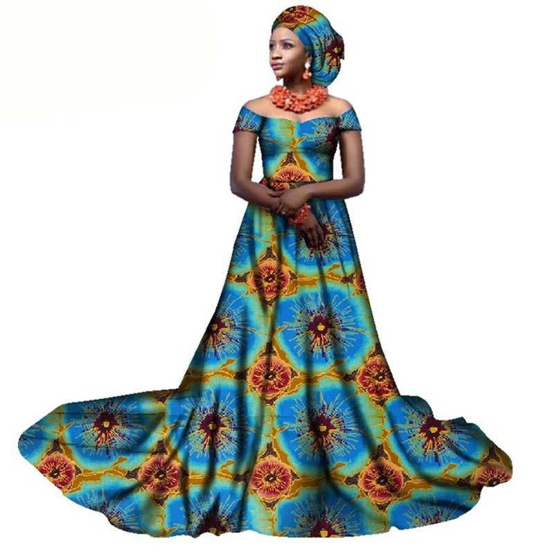 Riche African Dress, long