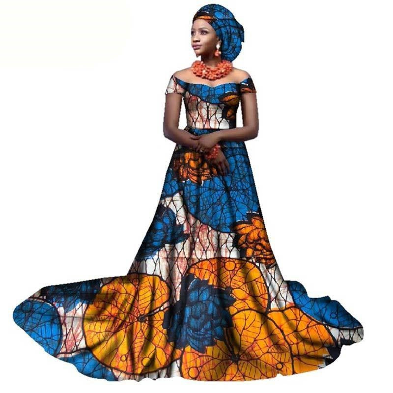 Riche African Dress, long