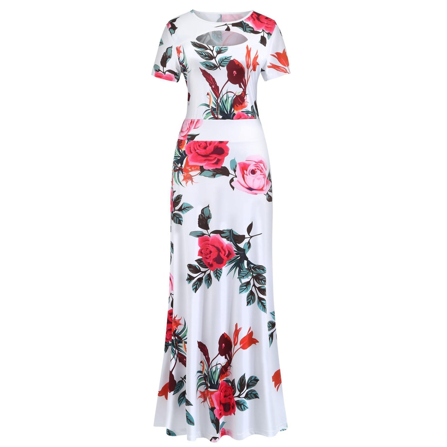 Fashion Floral Maxi Dress