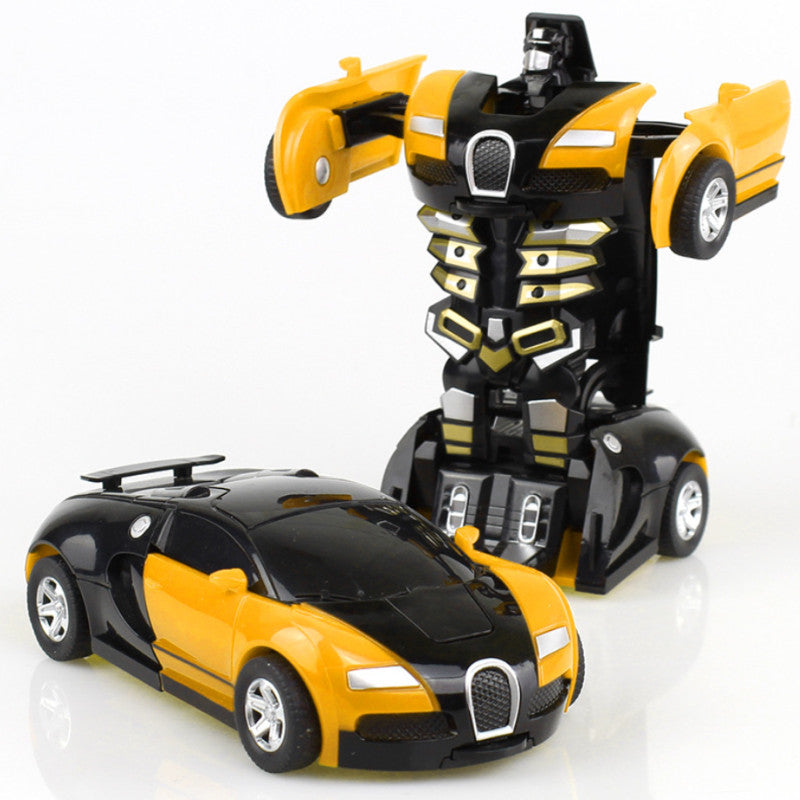 Automatic Transform Robot  Model Car