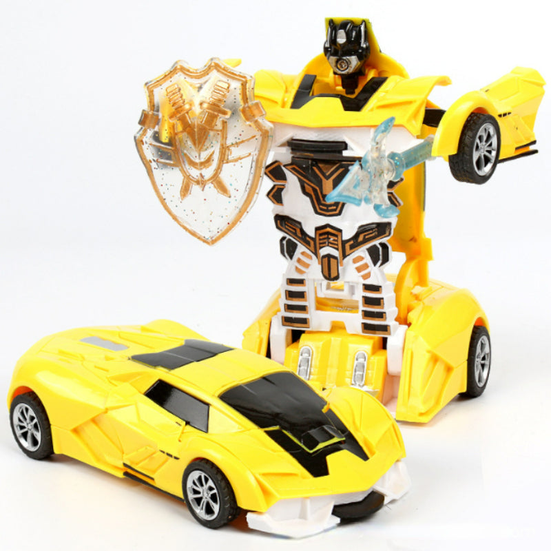 Automatic Transform Robot  Model Car