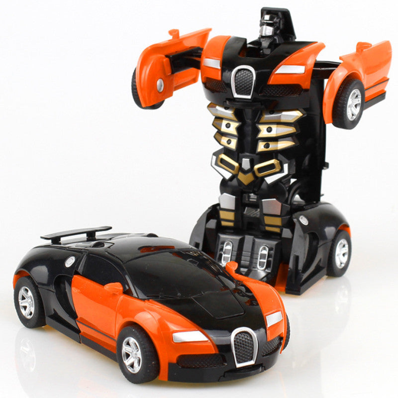 Automatic Transform Robot  Model Car