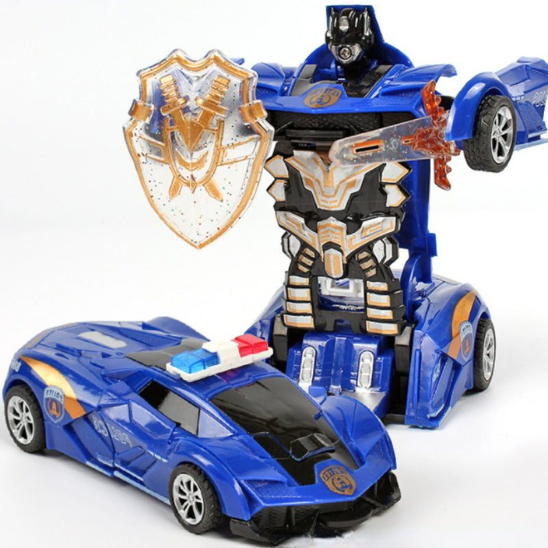 Automatic Transform Robot  Model Car