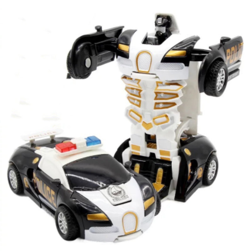 Automatic Transform Robot  Model Car