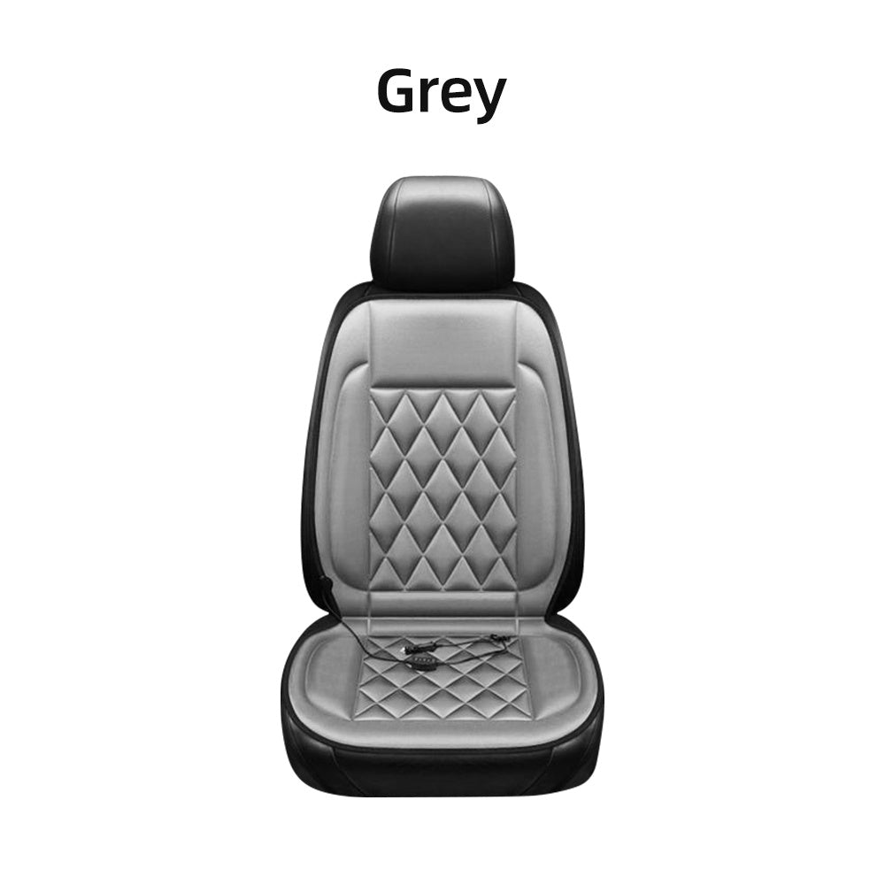 1- 2pc 12V Car Heating Seat Cushion, 30 sec Fast Heating Car Seat Pad, Temperature Control