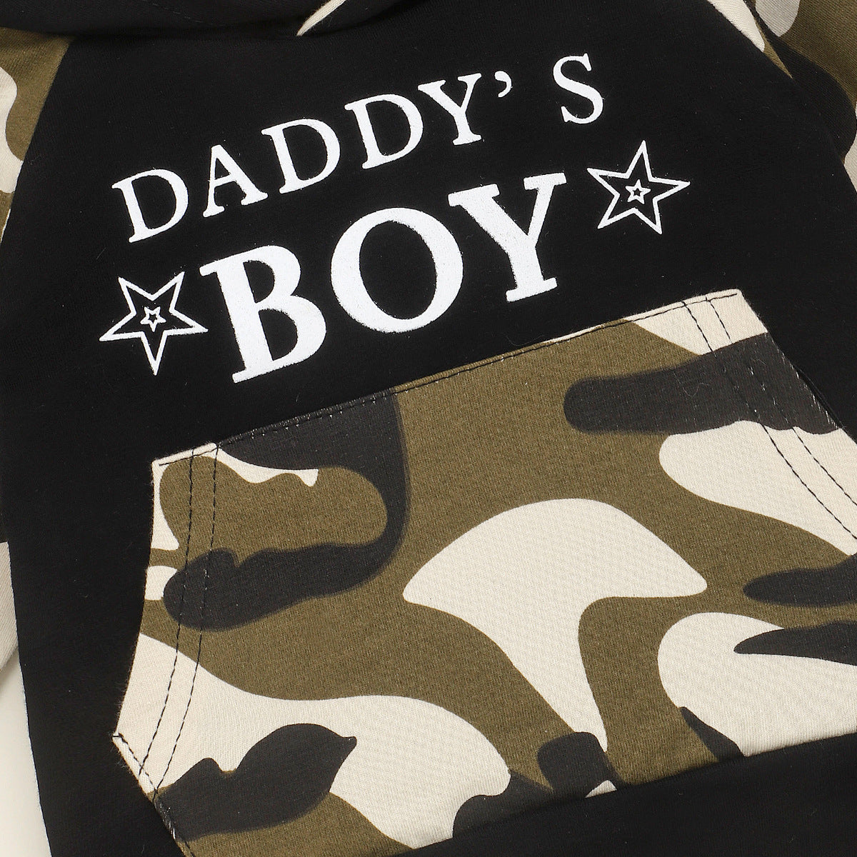 Boy's  2 piece, Camo Hoodie set