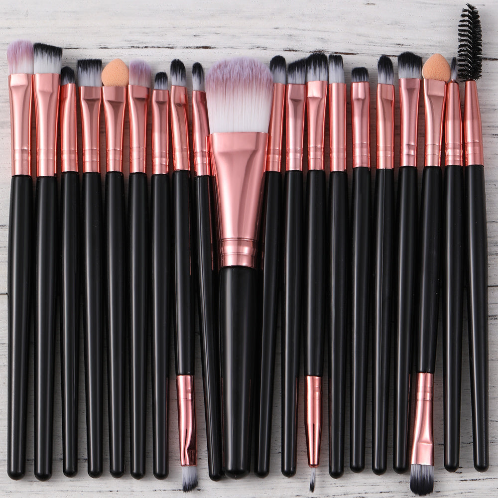 20 Piece Makeup Brush Set