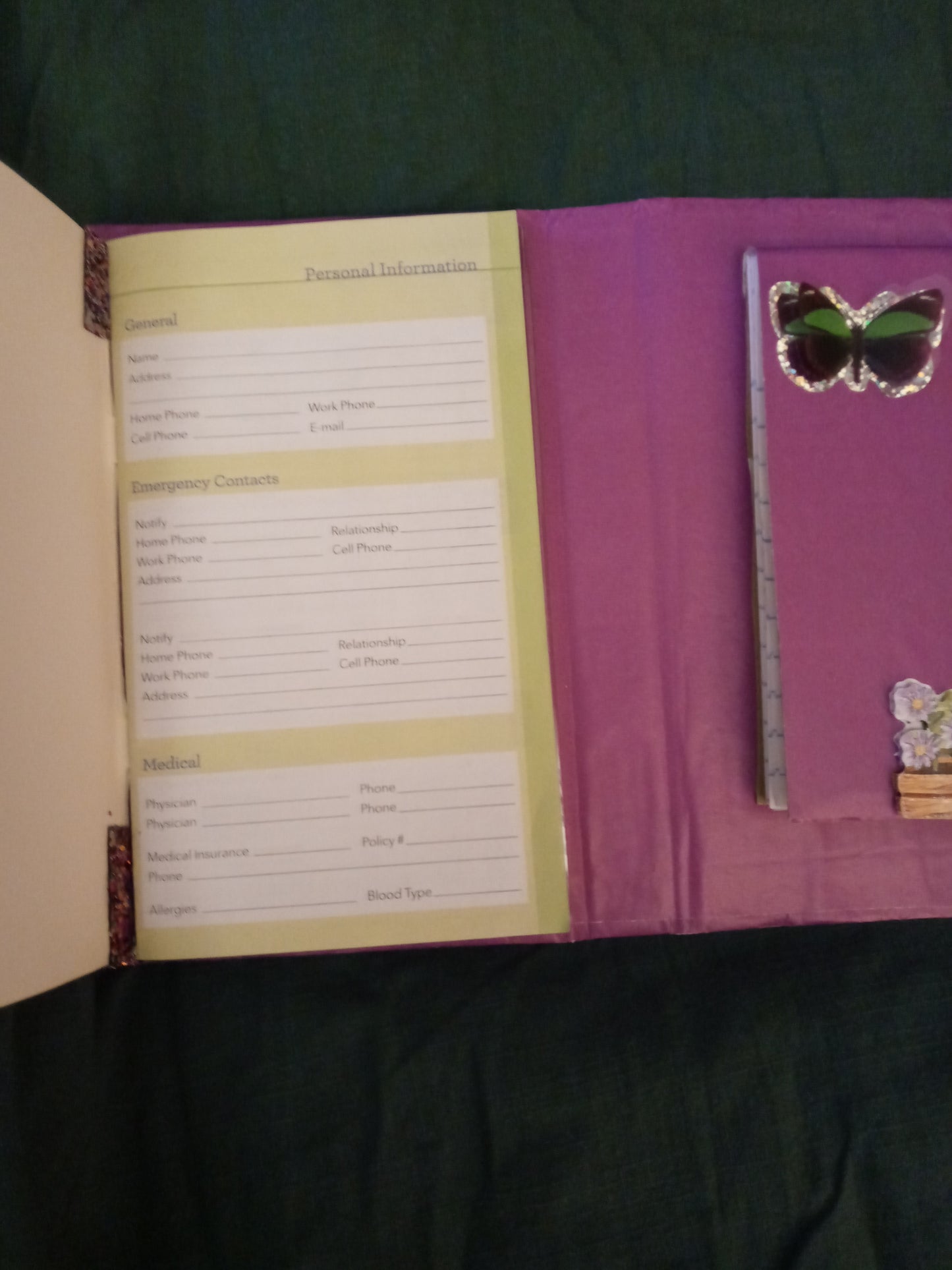 Feline Fanatic planner & notebook set