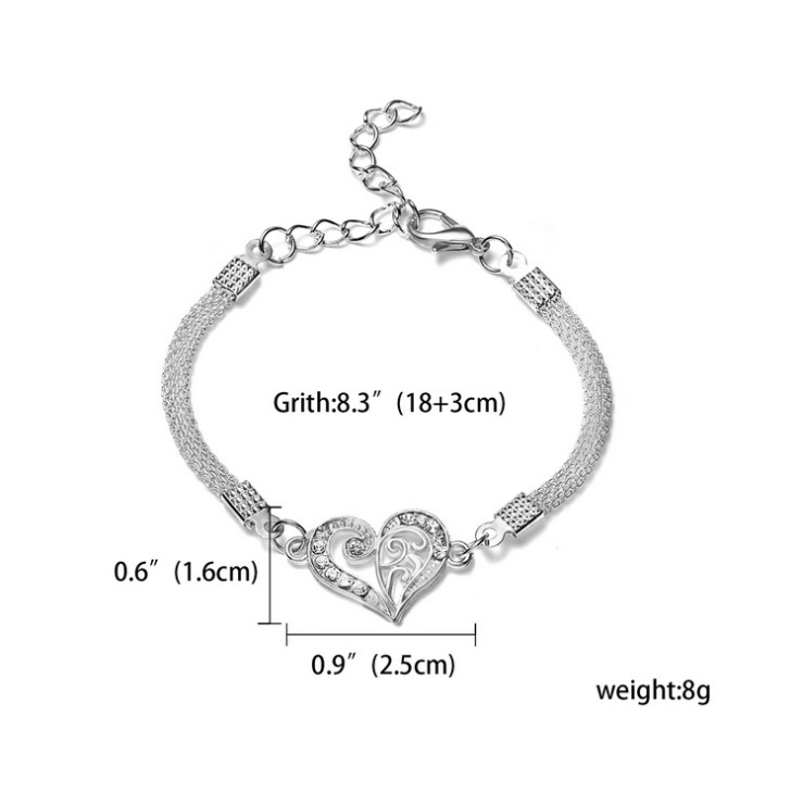 RINHOO 925 Silver Bracelet