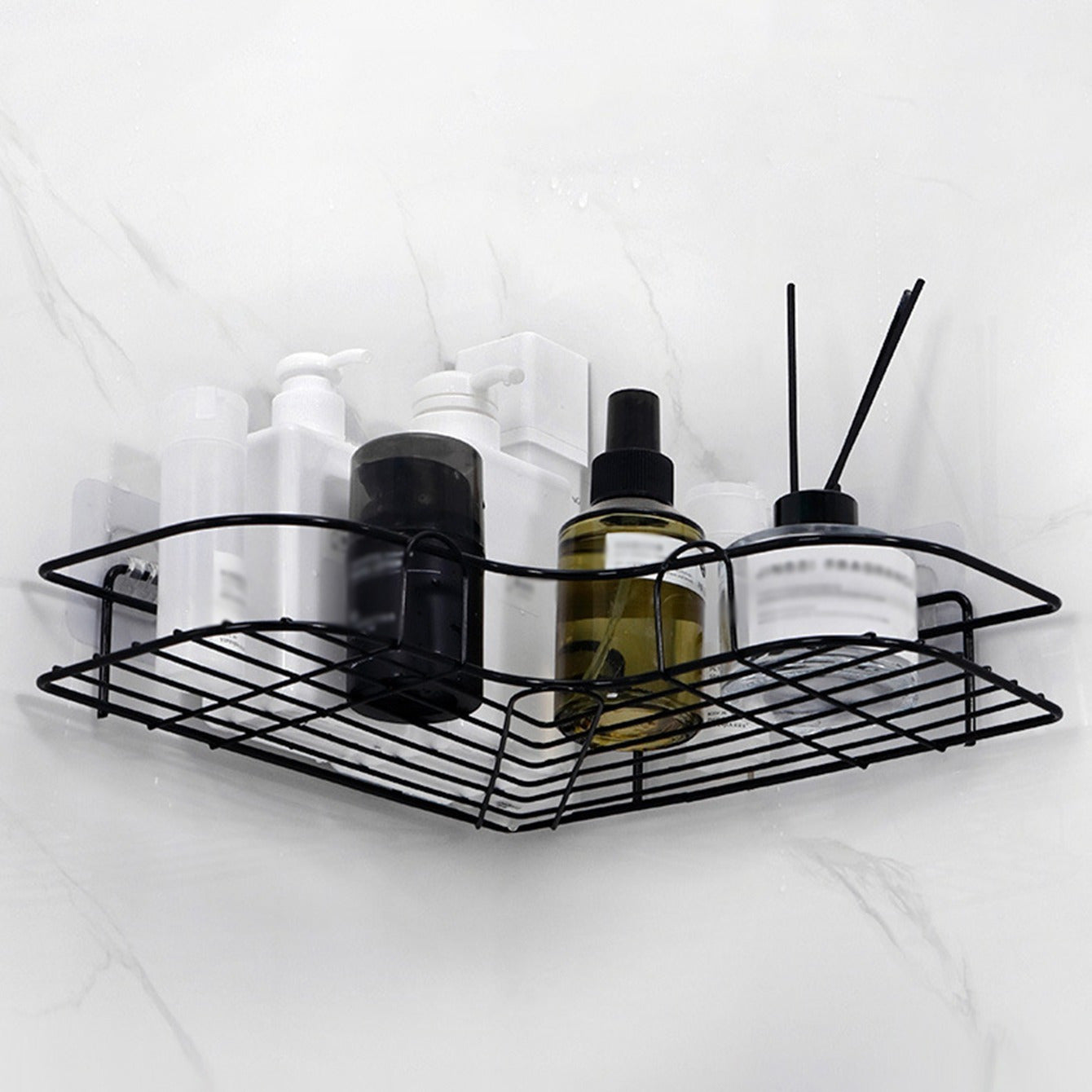 1pc Bathroom Shelf, Shower Caddy Rack, Bathroom /Kitchen  Storage Rack