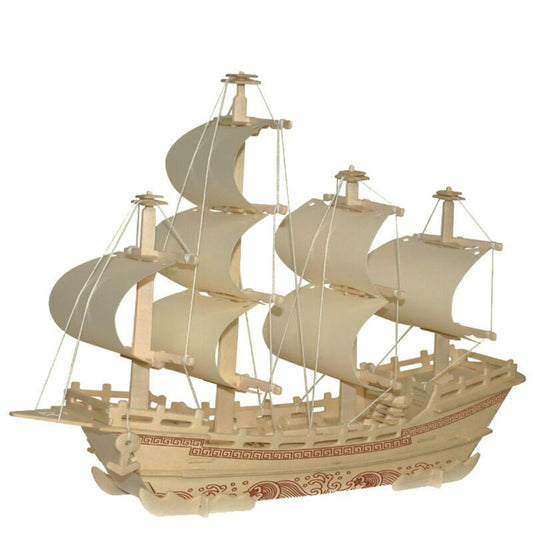 3D three-dimensional Silk Merchant ship