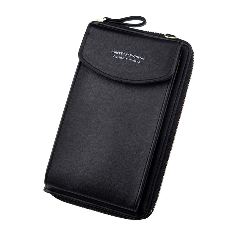 Mobile Phone Bag with zippered wallet