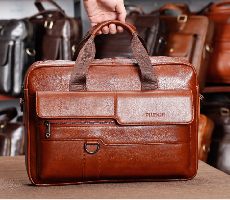 Leather Men's Briefcase