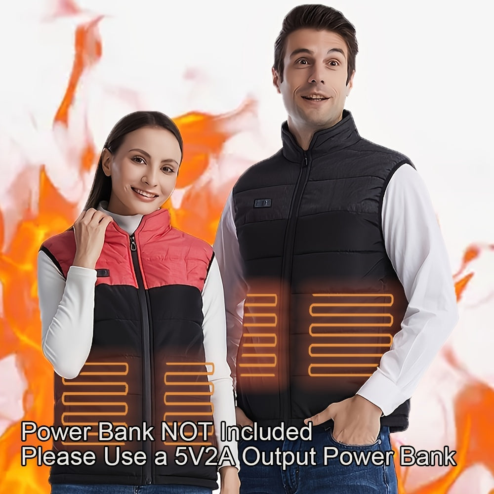 Lightweight, Heating Vest With 3 Heating Levels