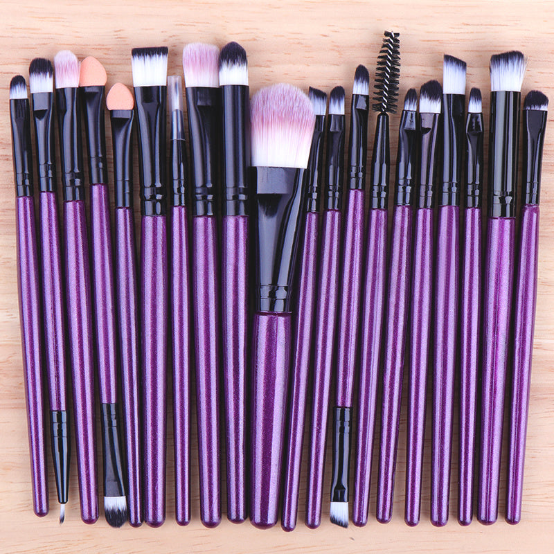 20 Piece Makeup Brush Set