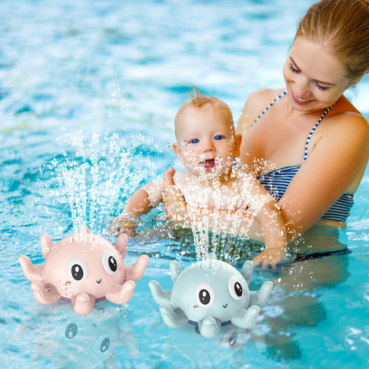 Children's Automatic Water Spraying Octopus Bath/Pool Toy