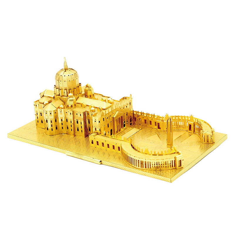 St. Peter's Basilica 3-D, stainless steel puzzle