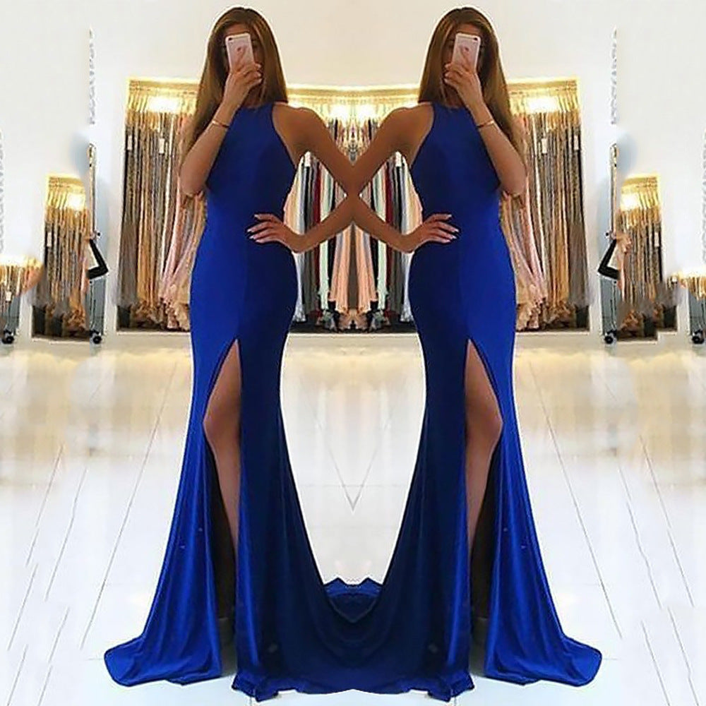 Long Evening Gown with slit