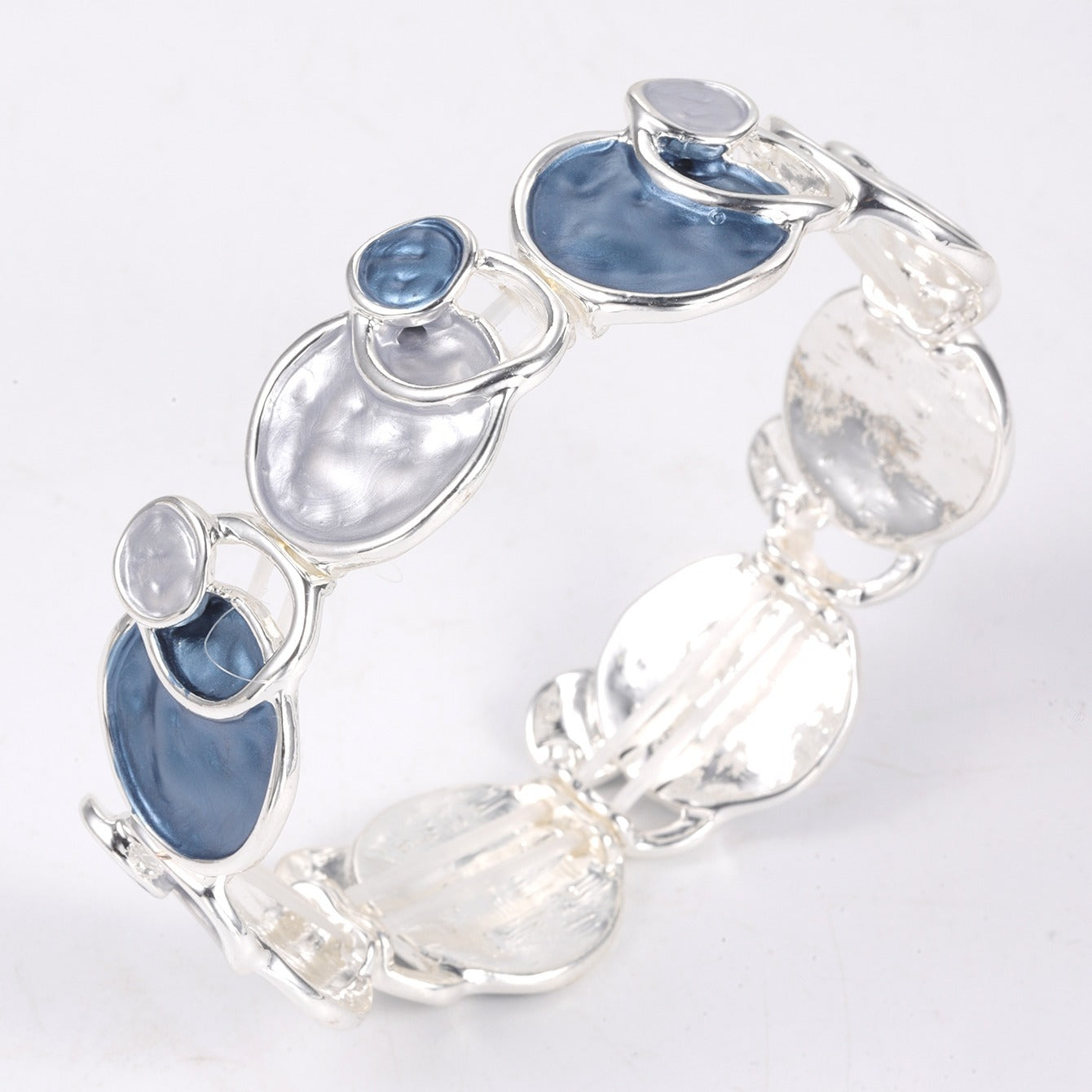 Beautiful Blue Charm Bracelet